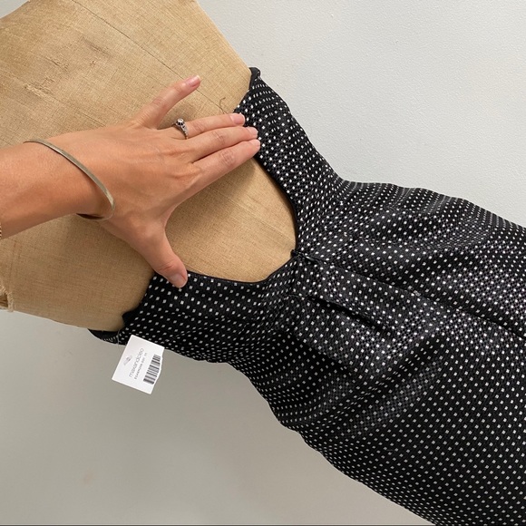 MAX & CLEO bold bow sweetheart strapless dress. - Picture 4 of 6